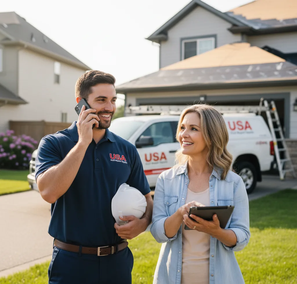 USA Roof Repair Experts customer support in Texico